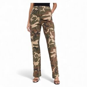 Good American Uniform Cargo Pants Size 4/27 NWT, Runs big